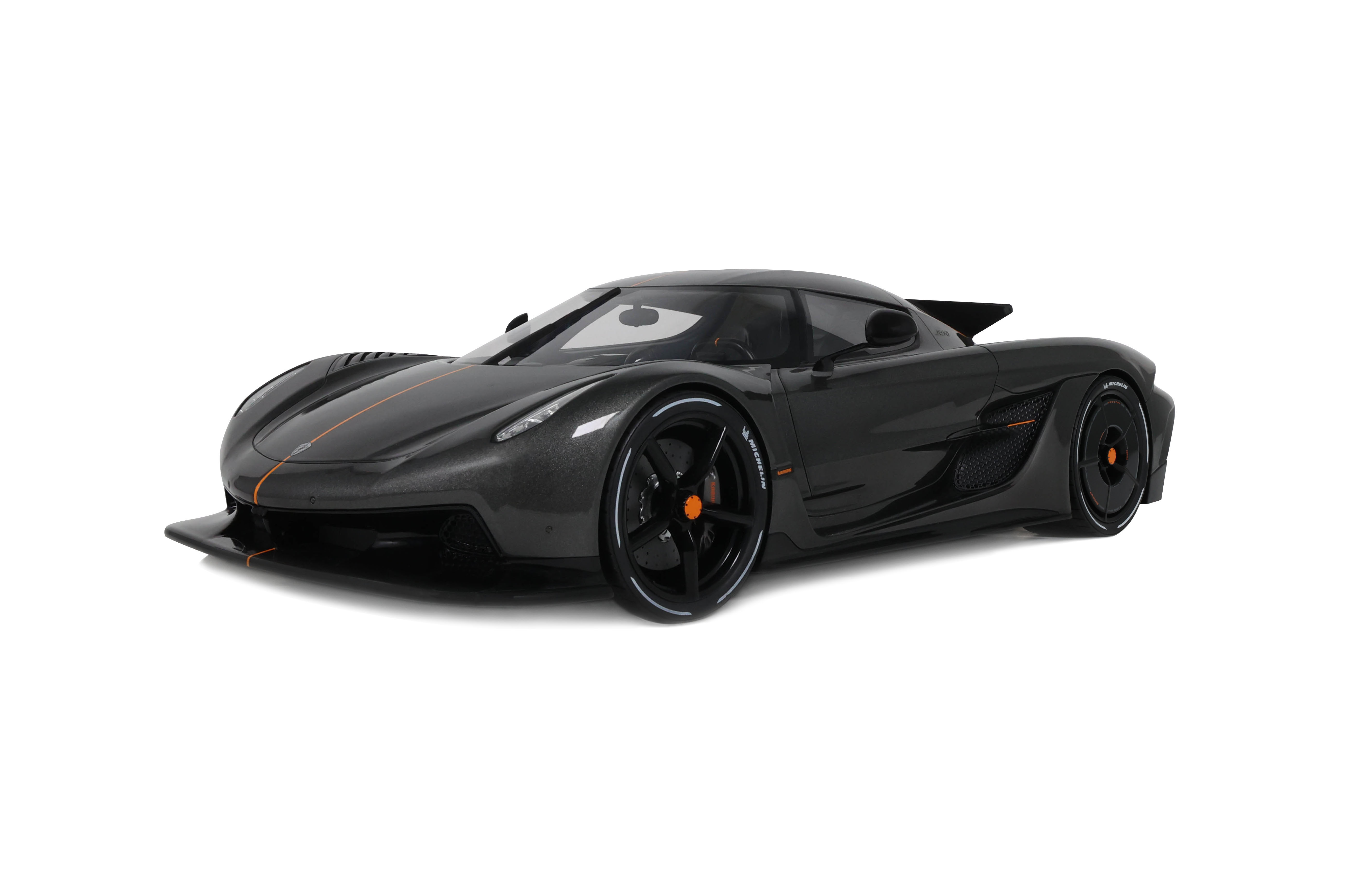 Koenigsegg Jesko Absolut 0-400-0 km/h Record 2024 Grey - 1:12